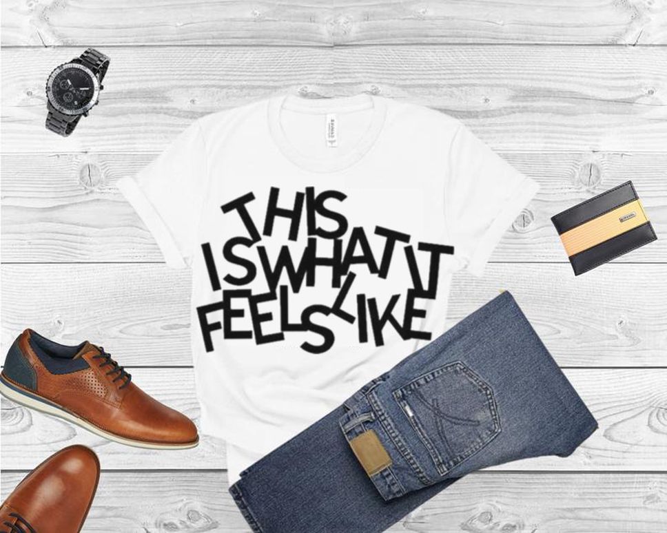 Gracie Abrams Merch This Is What It Feels Like White Tour T Shirt