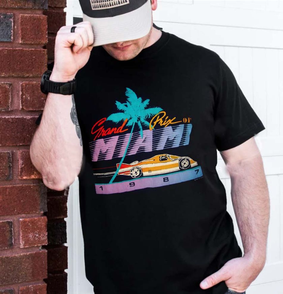Grand Prix Of Miami 1987 T Shirt
