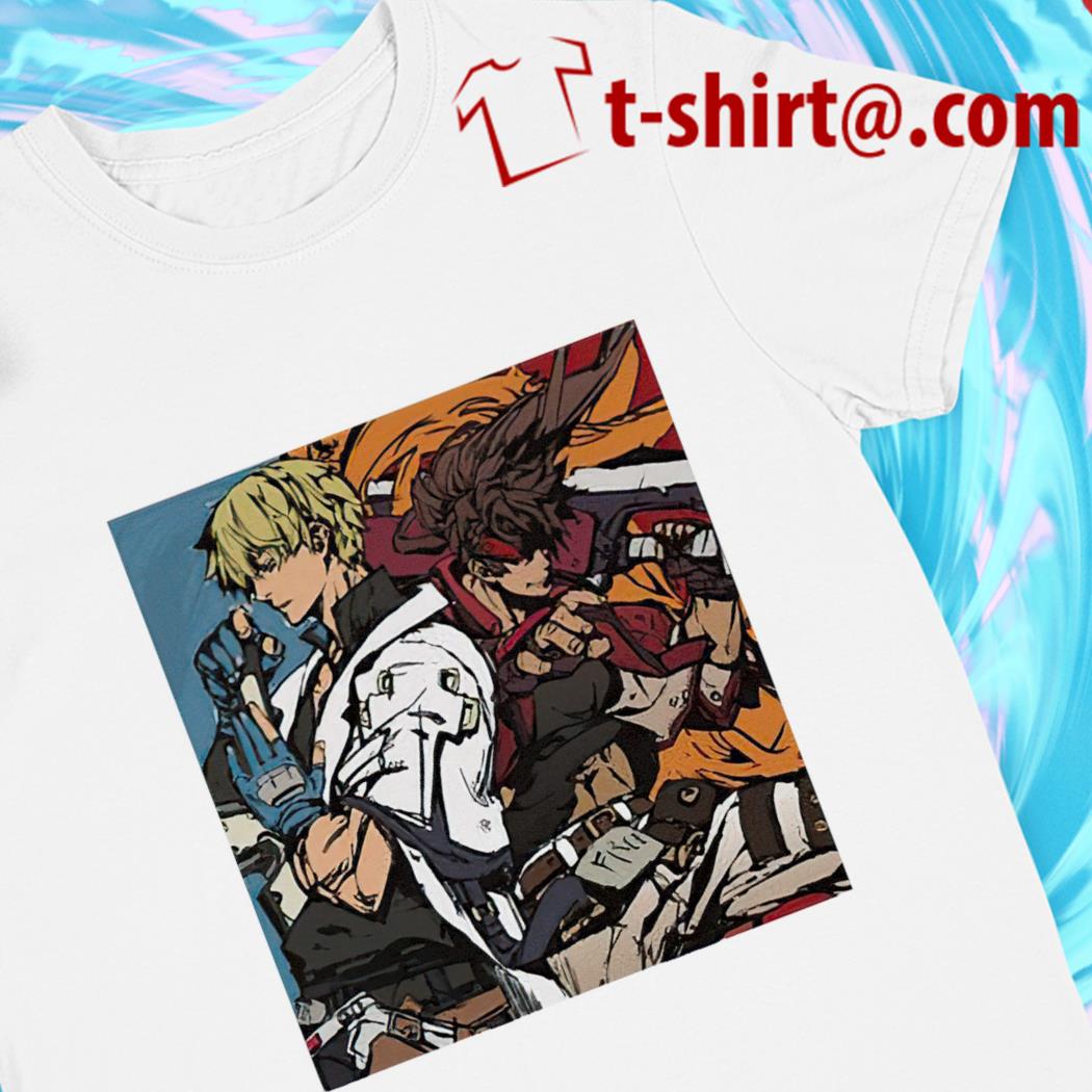 Guilty Gear Strive Sol and Ky chaarcters T-shirt