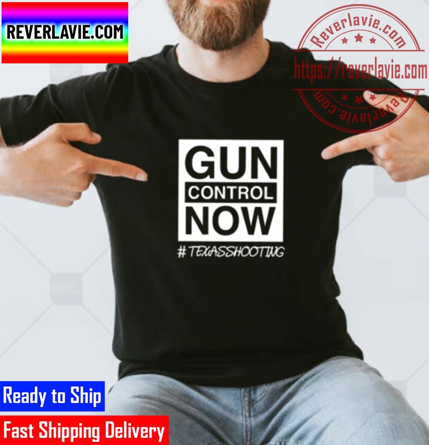 Gun Control Now Pray for Texas Classic T-Shirt