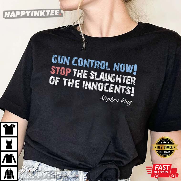 Gun Control Now Uvalde Texas T-Shirt