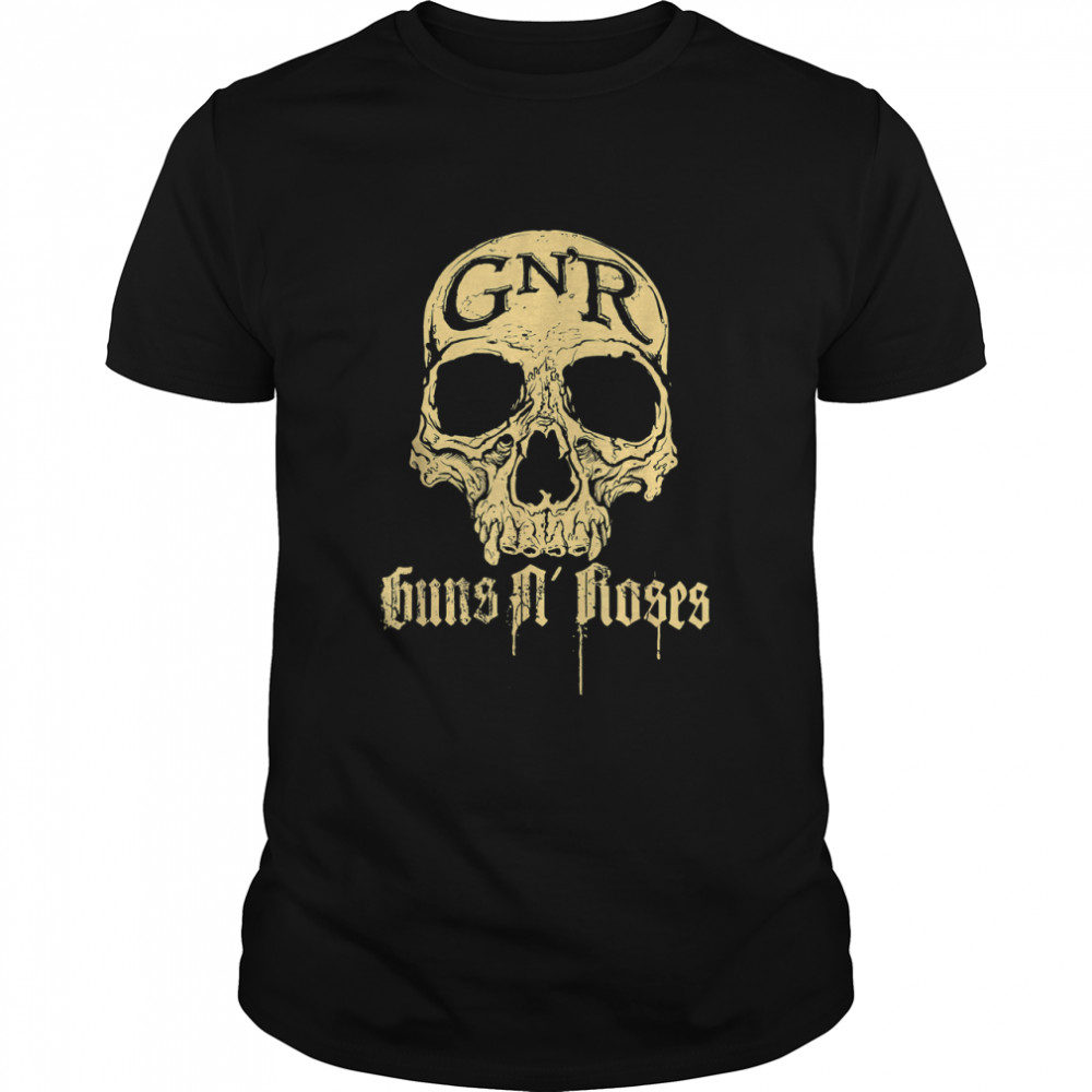 Guns N’ Roses Official Skull Drip T-Shirt