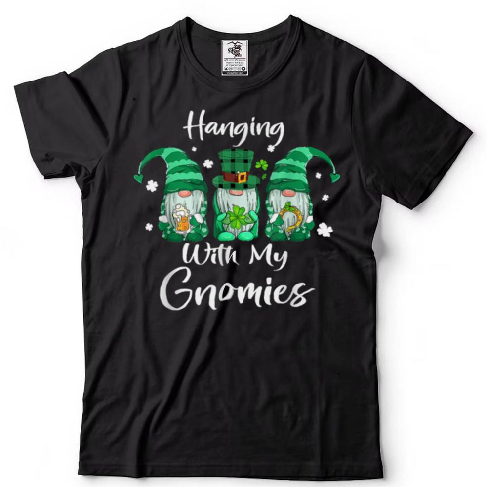 Hanging With My Gnomies Shamrock St Patrick's Day Irish Boys T Shirt