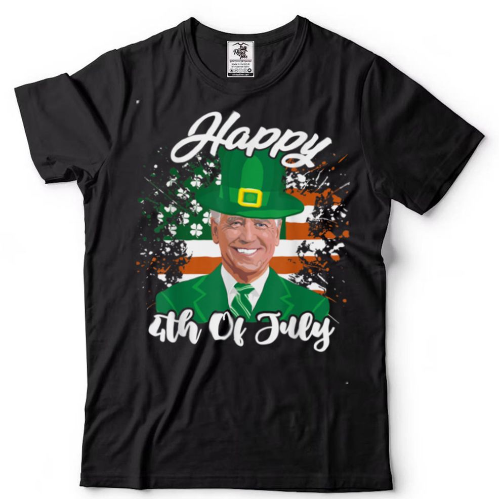 Happy 4th Of July Joe Biden St Patricks Day Leprechaun Hat T Shirt