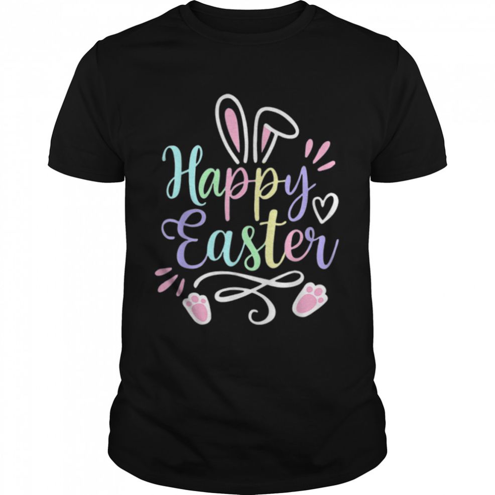 Happy Easter Day Bunny Egg Funny Boys Girls Kids Easter T Shirt B09W959B88