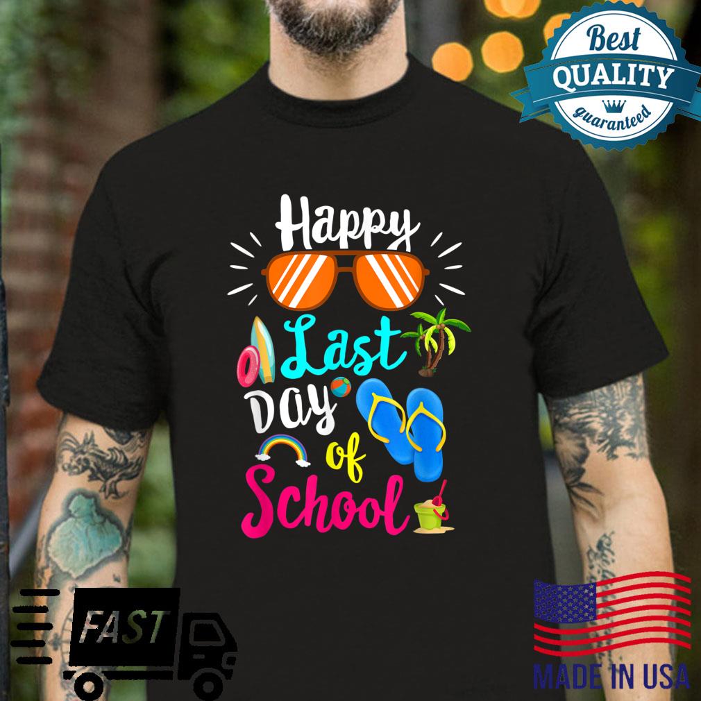 Happy Last Day Of School Teacher Hello Summer Shirt