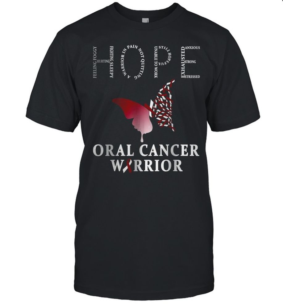 Hope Oral Cancer Warrior T Shirt