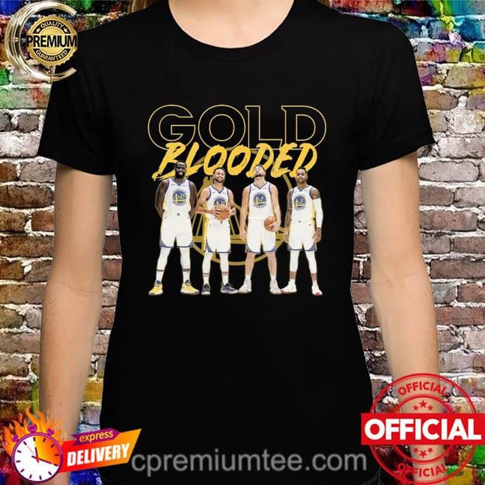 Hot Golden Blooded Warriors Graphic 2022 Shirt