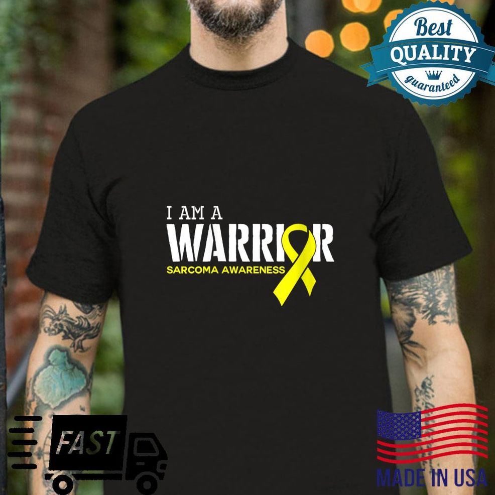 I Am A Warrior Ewings Sarcoma Cancer Awareness Month Support Shirt