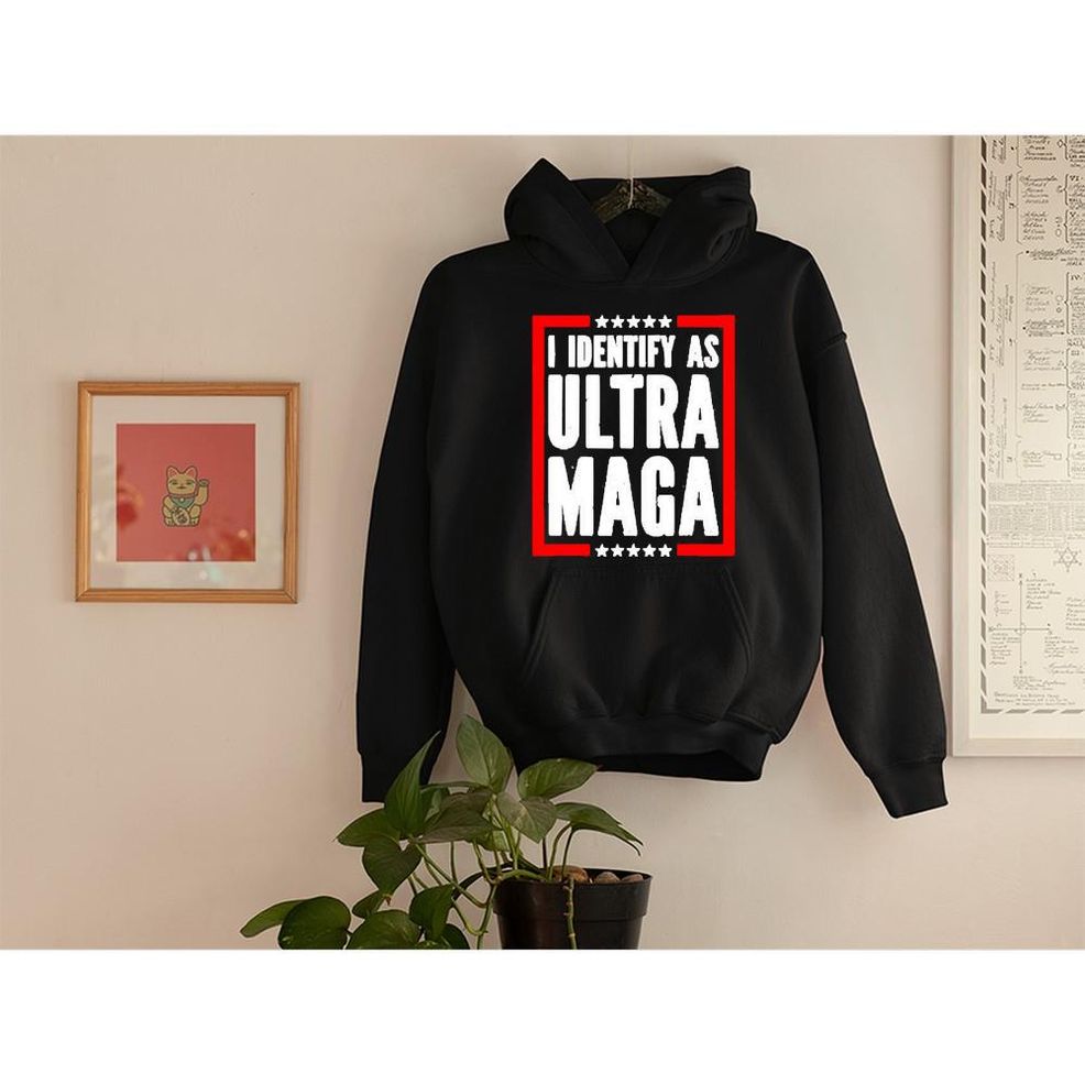 I Identify As Ultra Maga Stars Shirt