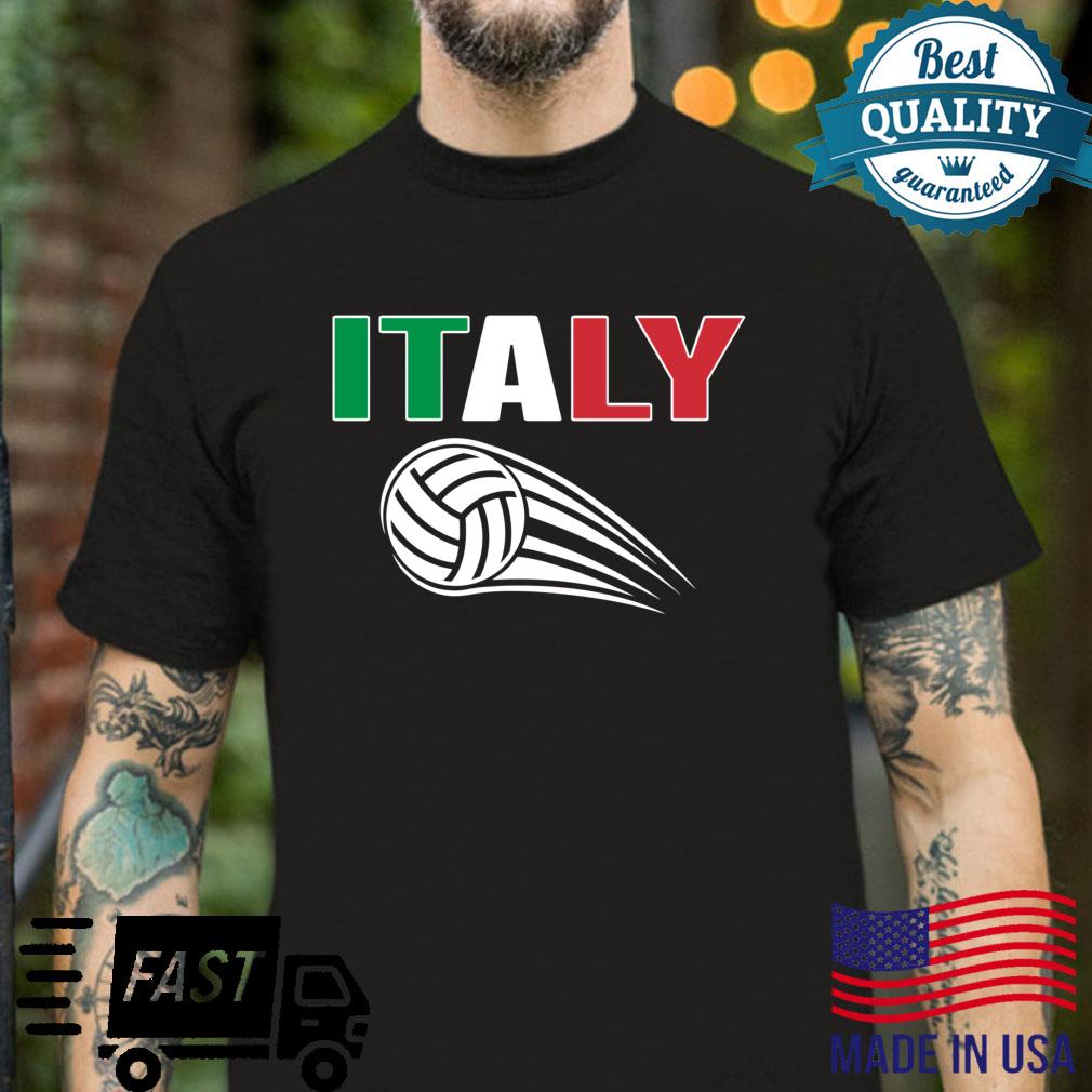 Italy Volleyball Fans Jersey Italian Flag Sports Shirt