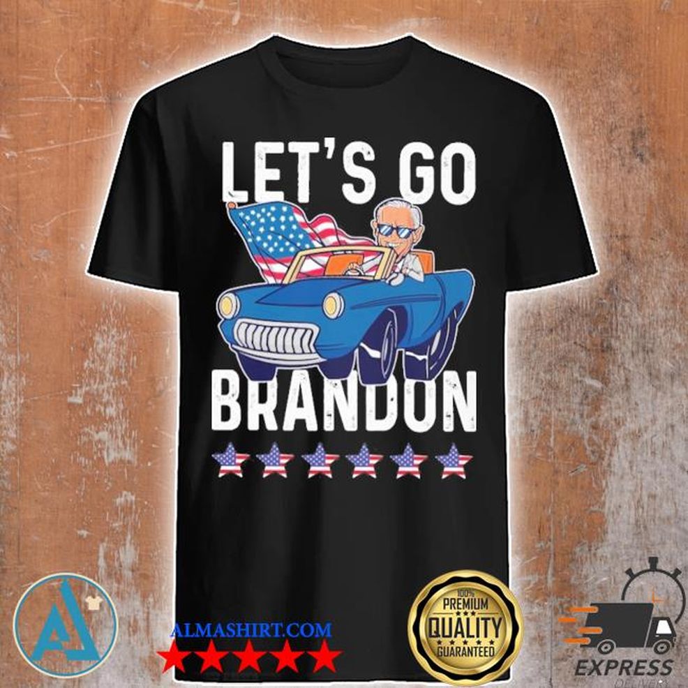 Joe Biden Let's Go Brandon American Flag Shirt