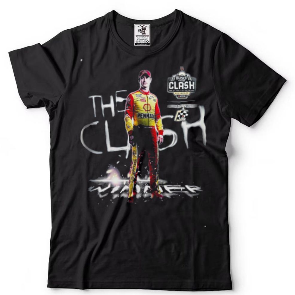 Joey Logano Wins The Busch Light Clash In Los Angeles 2022 Nascar T Shirt