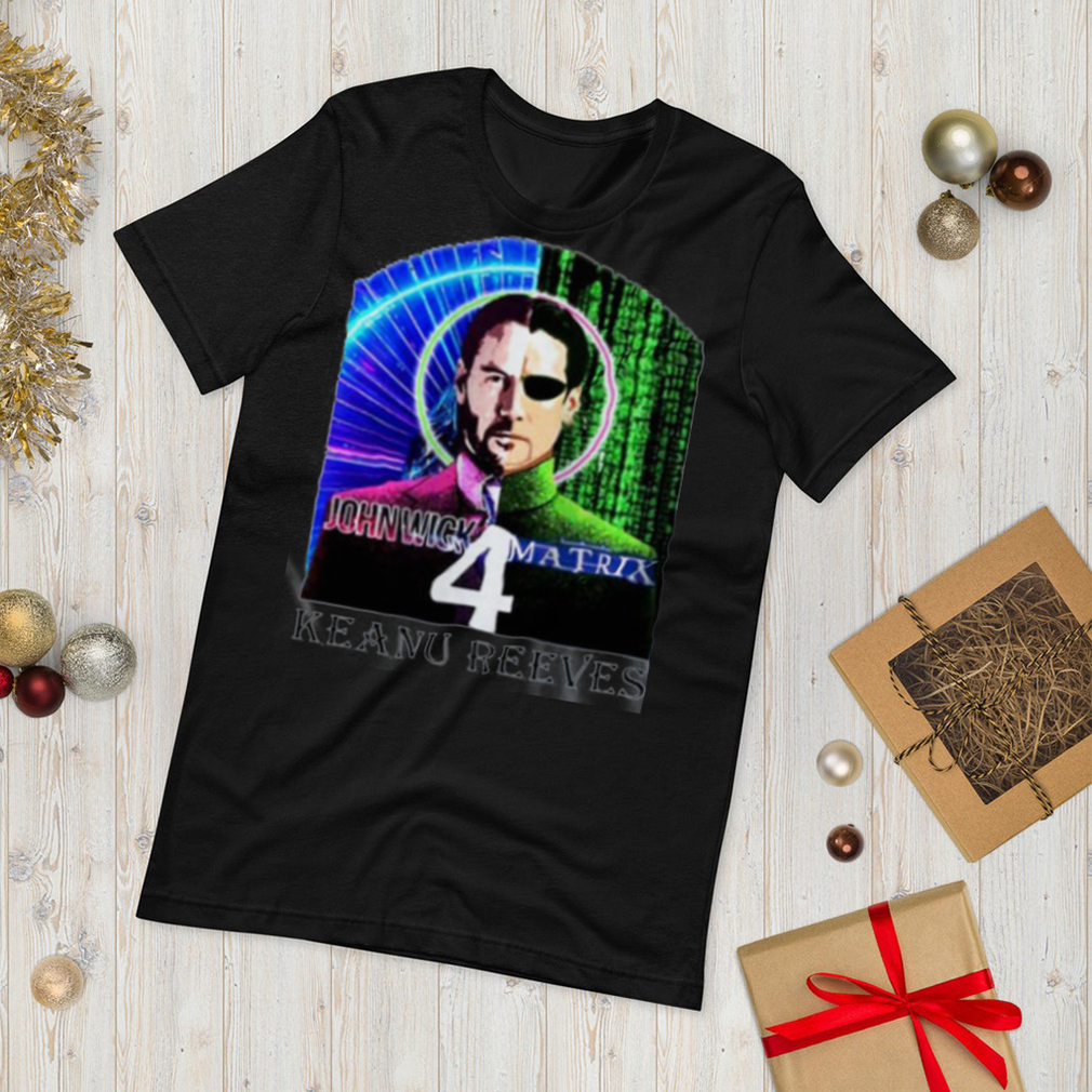 John Wick 4 And Matrix Keanu Reeves T Shirt