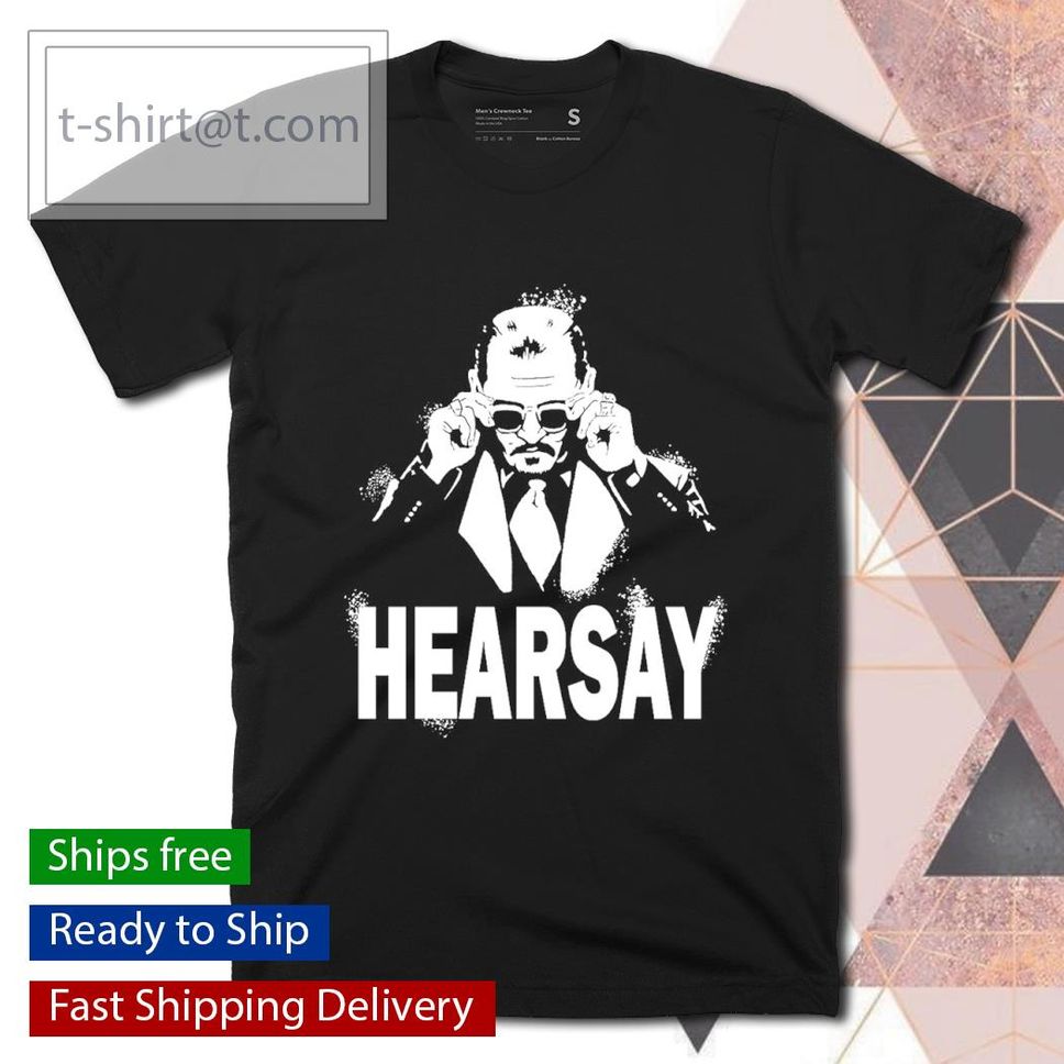 Johnny Depp Hearsay Shirt