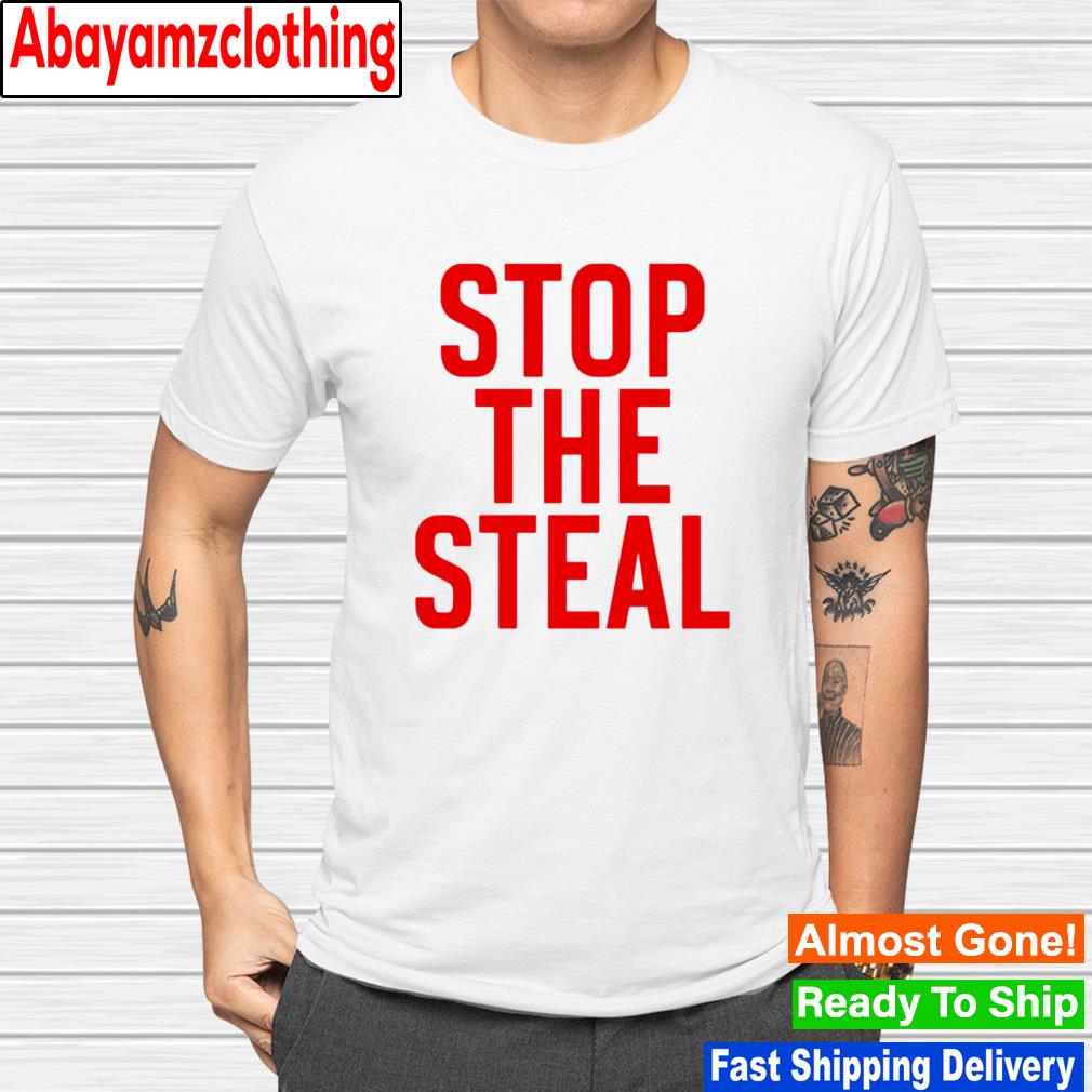 Jon Cooper stop the steal shirt