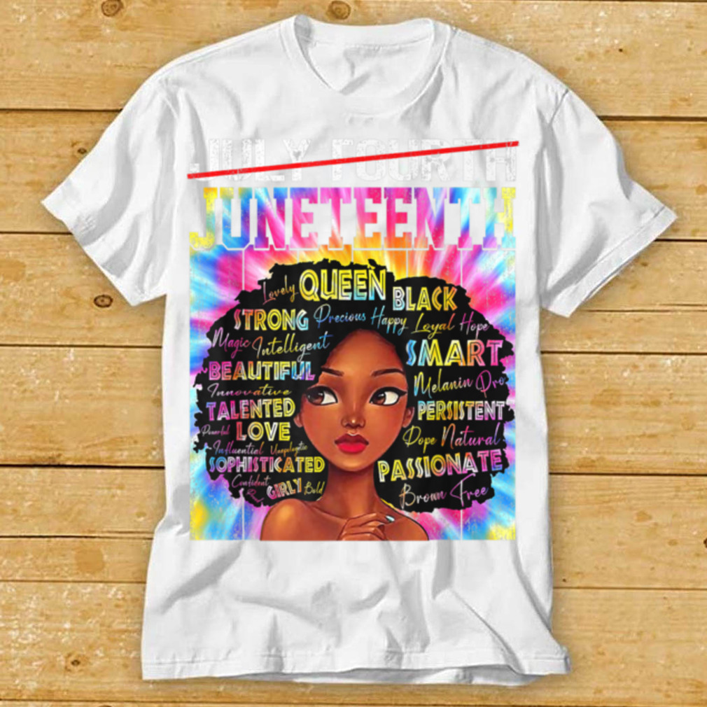 July 4th Black African American Freedom Day Juneteenth 1865 T Shirt