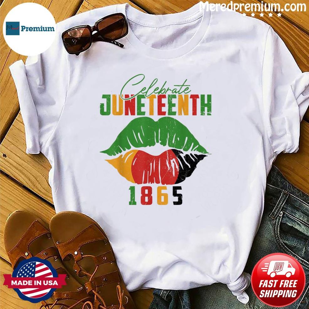 Juneteenth 1865 Black Africa Pride Celebrate Indepedence Day Shirt