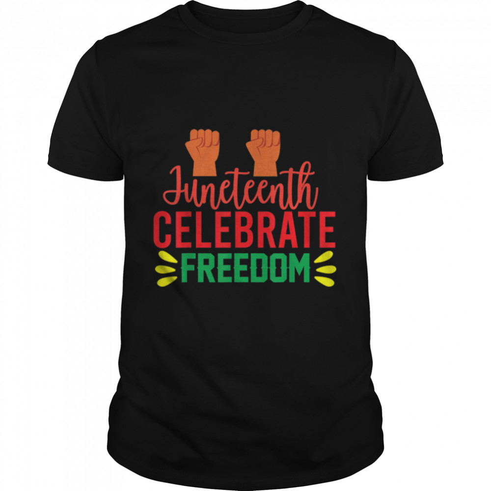 Juneteenth 1865 Independence Day African American T-Shirt B0B2DJNCXT