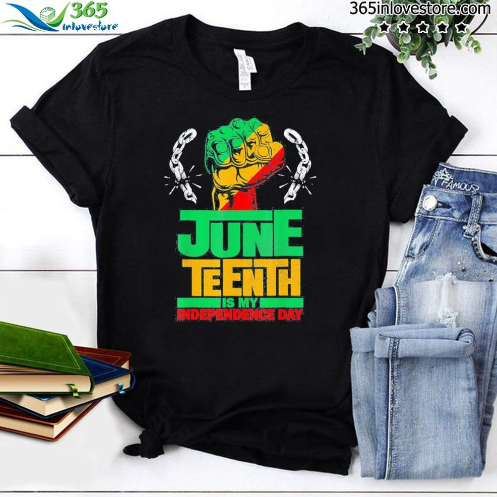 Juneteenth Is My Independence Day Black King Queen Shirt