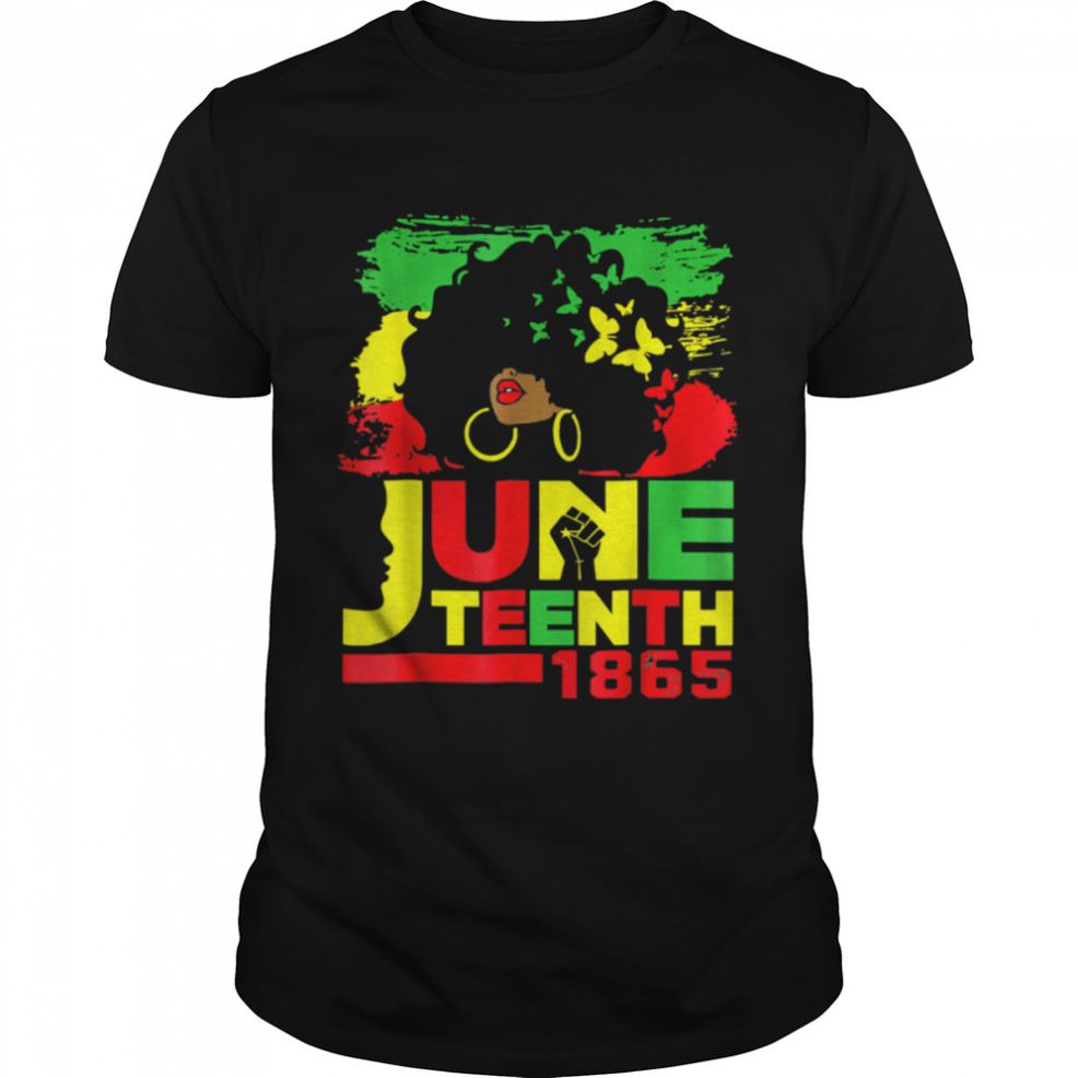 Juneteenth Is My Independence Day Black Women Black Pride T Shirt B0B19VY3F7