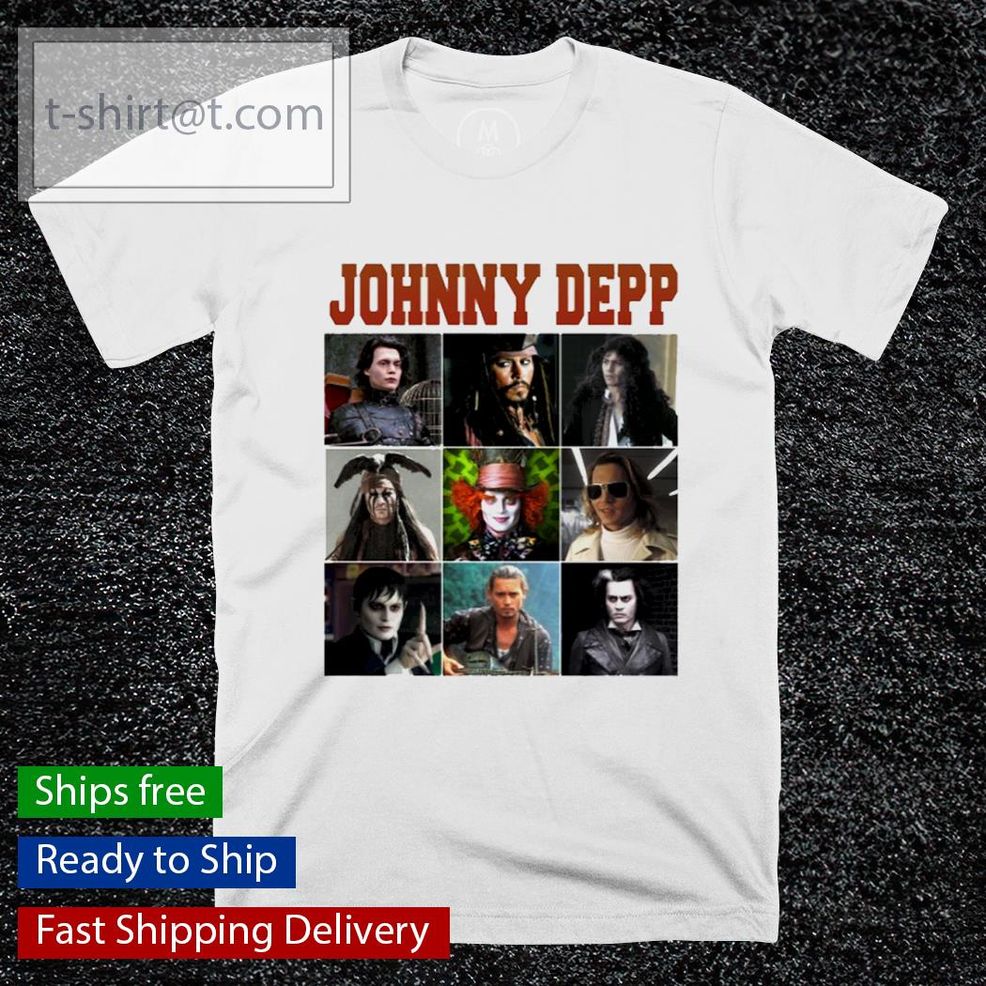 Justice For Johnny Depp Characters Shirt