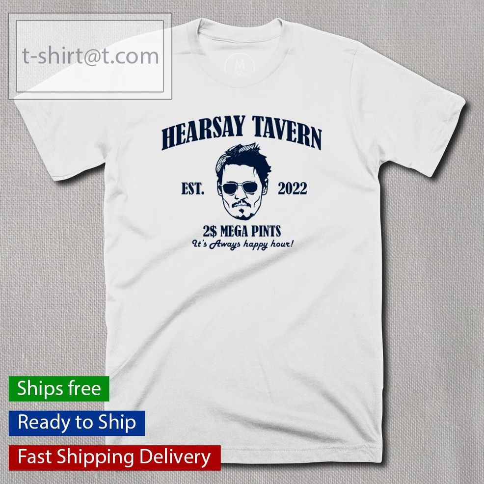Justice For Johnny Depp Hearsay T Shirt