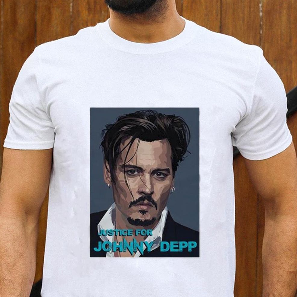 Justice For Johnny Depp We Support Johnny Depp Shirt