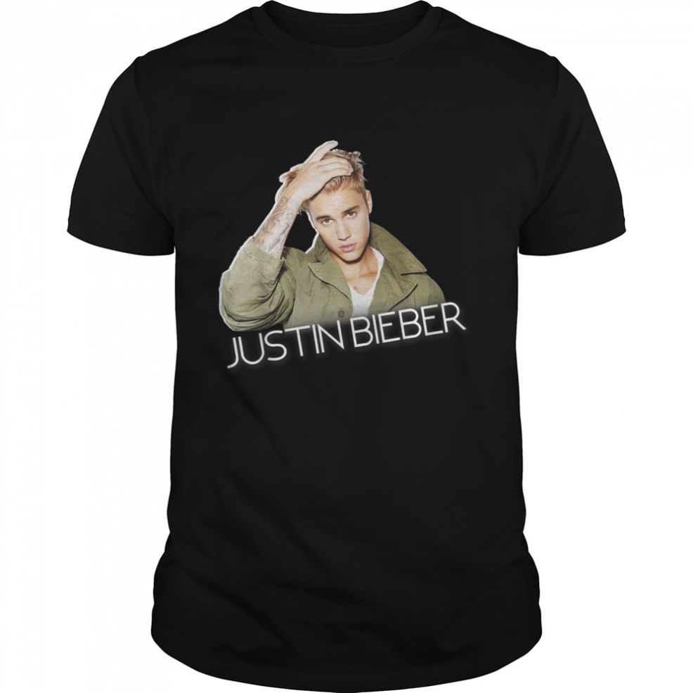 Justin Bieber Official Cut Out Jacket T Shirt