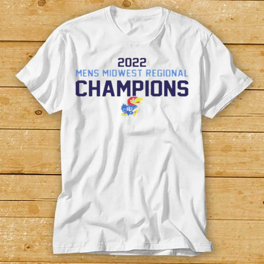 Kansas Jayhawks 2022 Mens Midwest Regional Champions T shirt