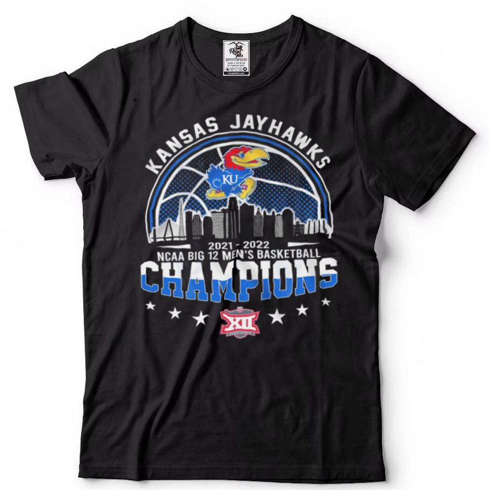 Kansas Jayhawks 2022 NCAA Big 12 Men's Basketball Graphic Unisex T Shirt, Sweatshirt