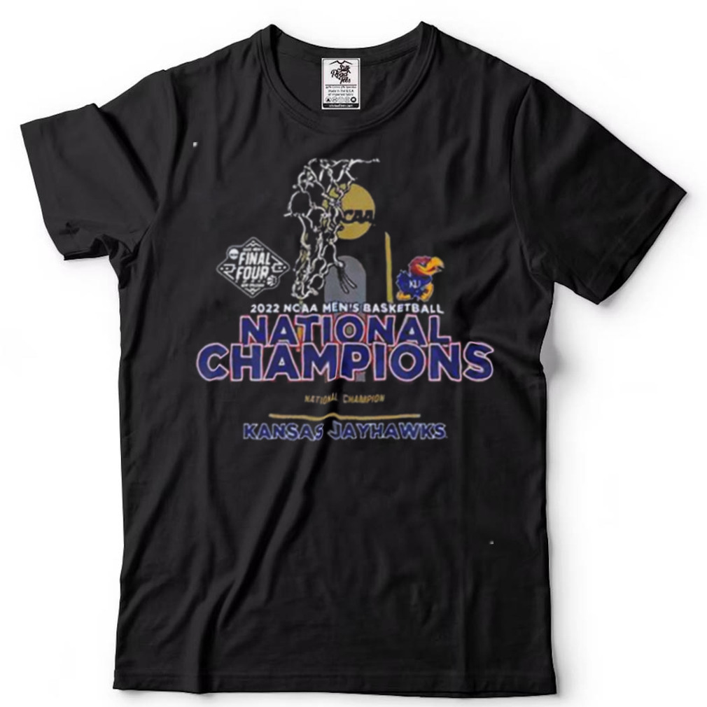 Kansas Jayhawks WinCraft 2022 NCAA Men’s Basketball National Champions T Shirt