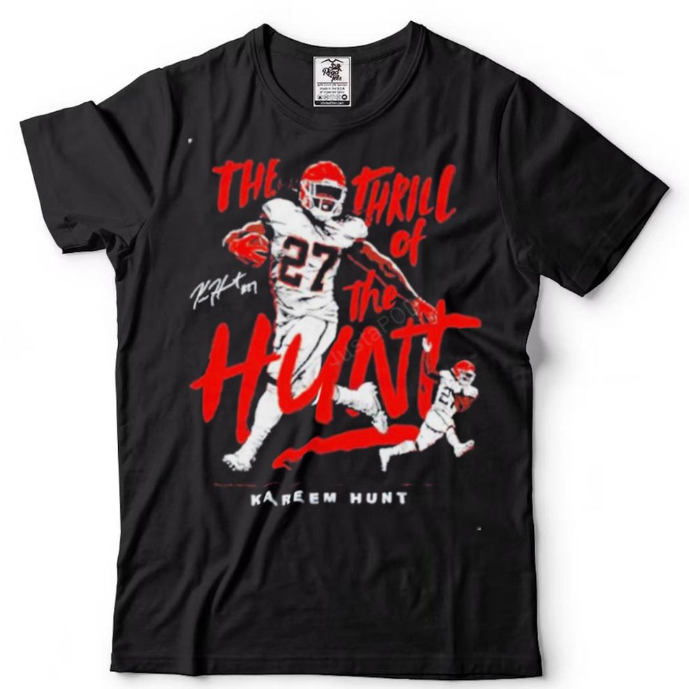 Kareem Hunt The Thrill Of The Hunt T Shirt