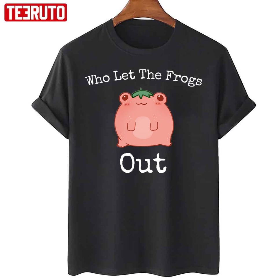 Kawaii Who Let The Frogs Out Unisex T Shirt