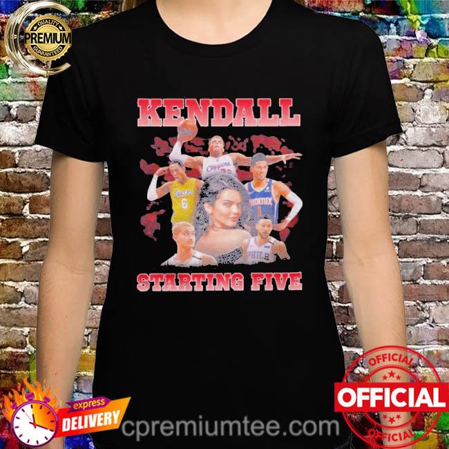 Kendall Jenner Team Kendall Starting Five Funny shirt