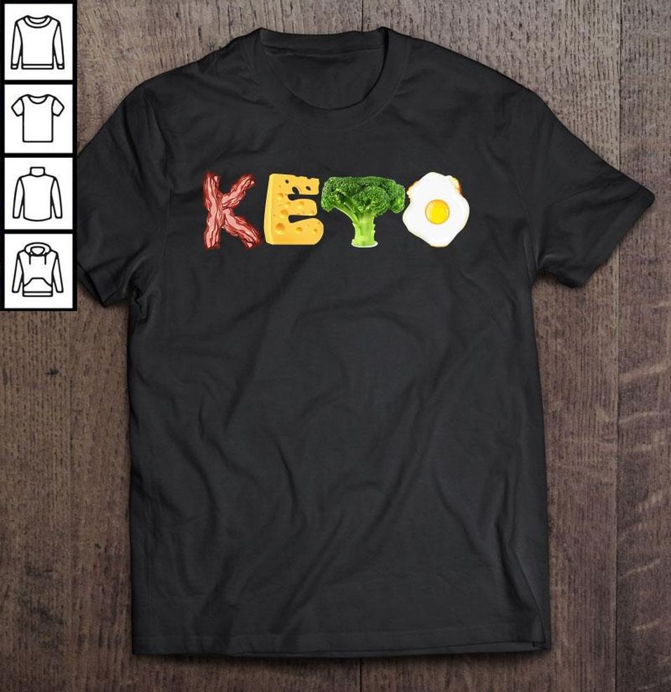 Keto Shirt Cool Funny Low Carb High Fat Diet Shirt