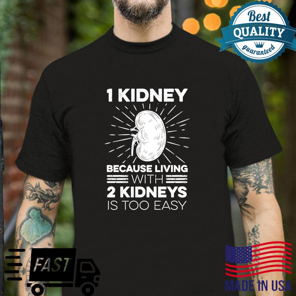 Kidney Donation Design for a Kidney Donor Shirt