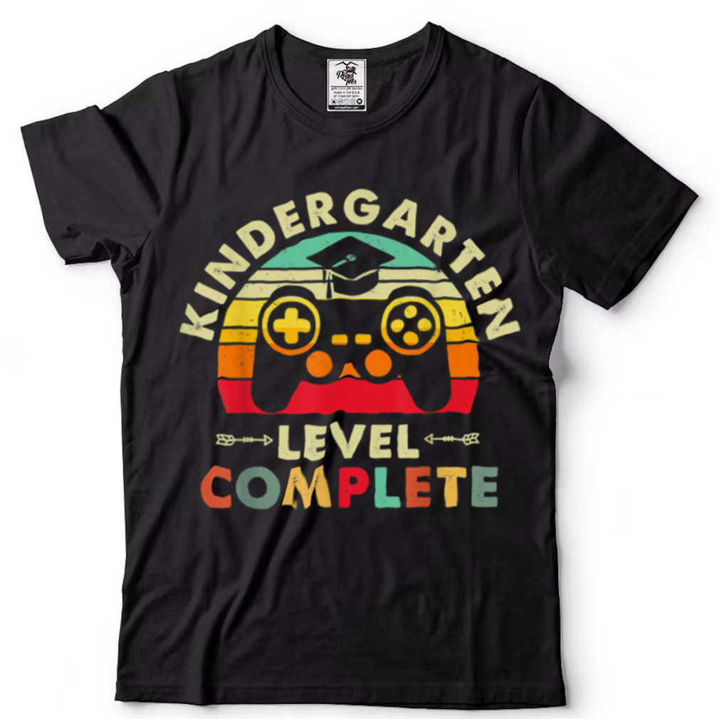 Kindergarten Graduation Shirt Level Complete Video Gamer Gif T Shirt