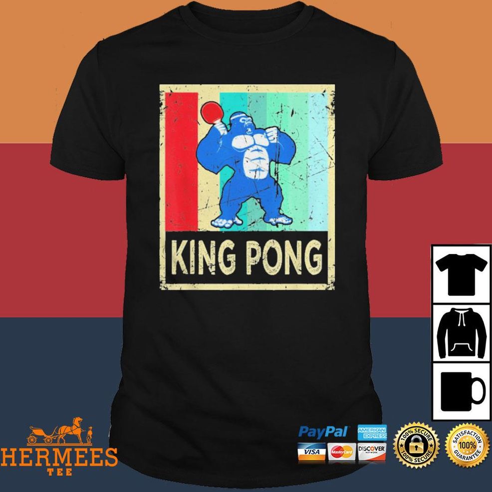 King Pong Shirt Ping Pong Gear Clothes Shirt