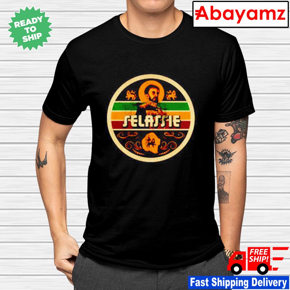 King Selassie I Jah Rastafari vintage shirt