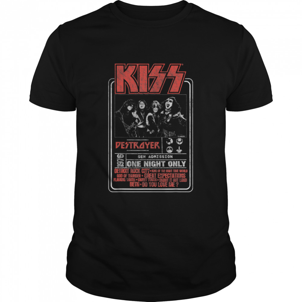 KISS – One Night Only T-Shirt