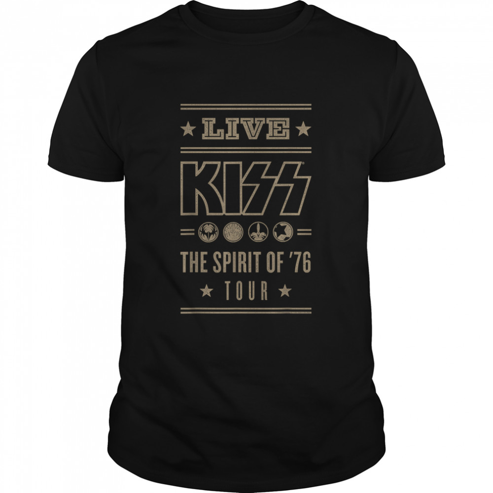 KISS – The Spirit of ’76 Tour T-Shirt