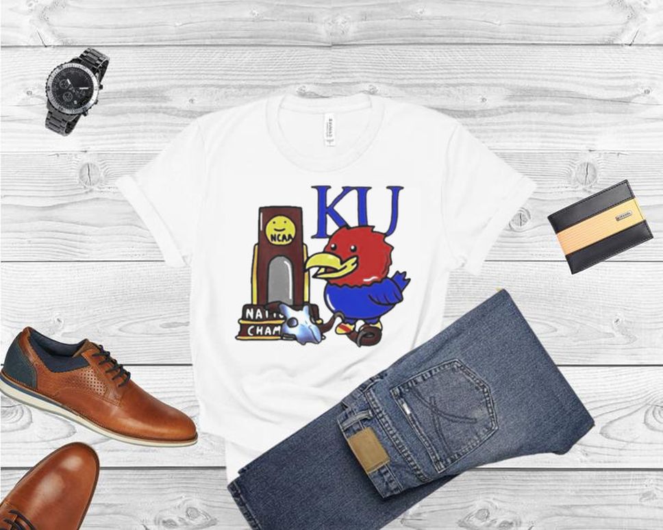 KU Logo Kansas Jayhawks NCAA National Champs 2022 Shirt