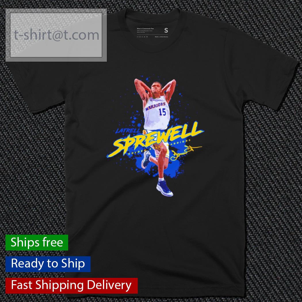 Latrell Sprewell Golden State Warrior Basketball Shirt