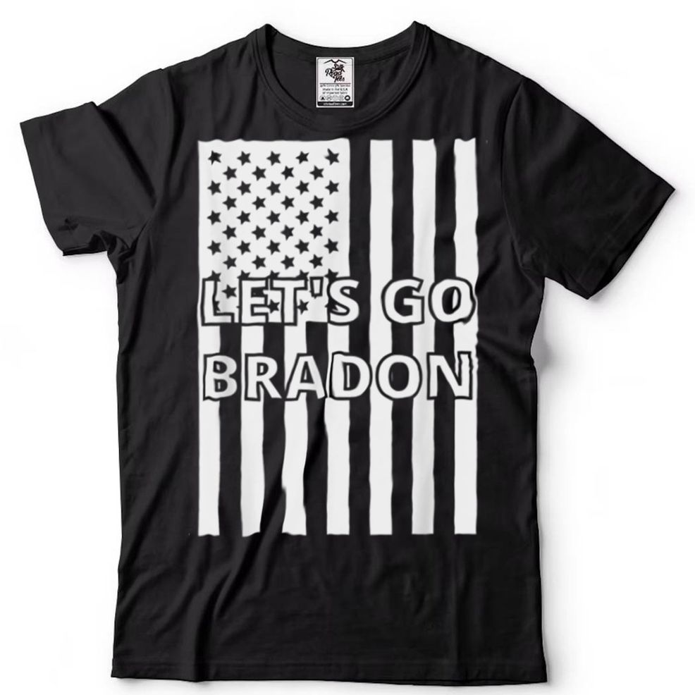 Lets Go Brandon Conservative Anti Liberal US Flag T Shirt 18 Hoodie