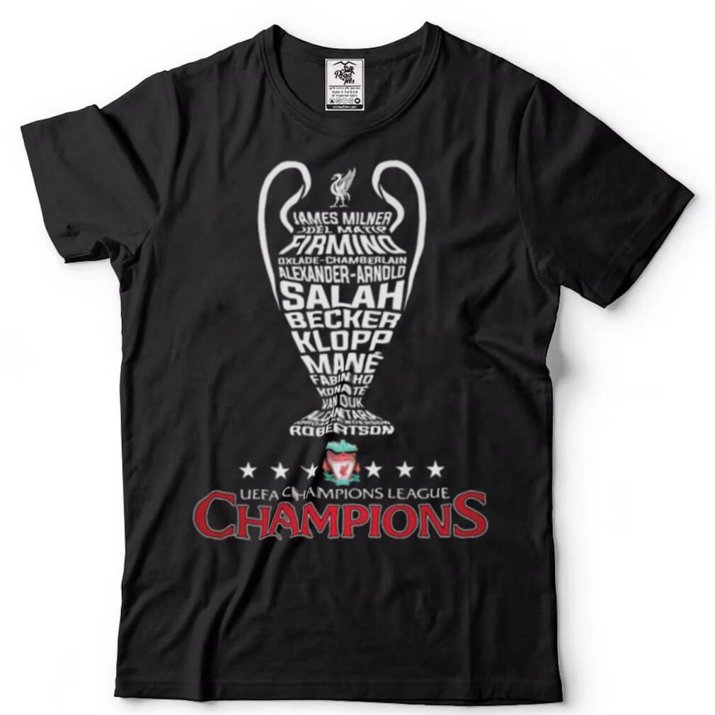 Liverpool F.C Coppa Campioni 2022 UEFA Champions League Champions Shirt
