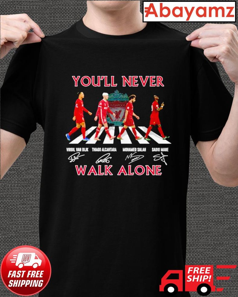 Liverpool FC You'll Never Walk Alone Siagnture Shirt