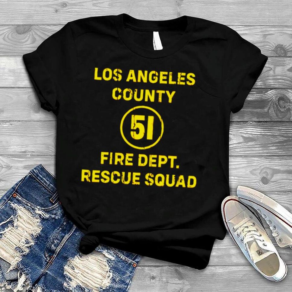 Los Angeles County Fire Dept Rescue Squad Shirt