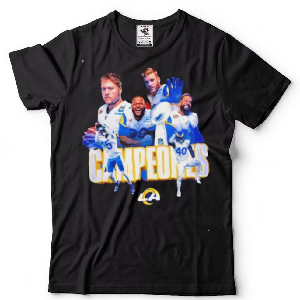 Los Angeles Rams NFL Super Bowl Winners 2022 T Shirt