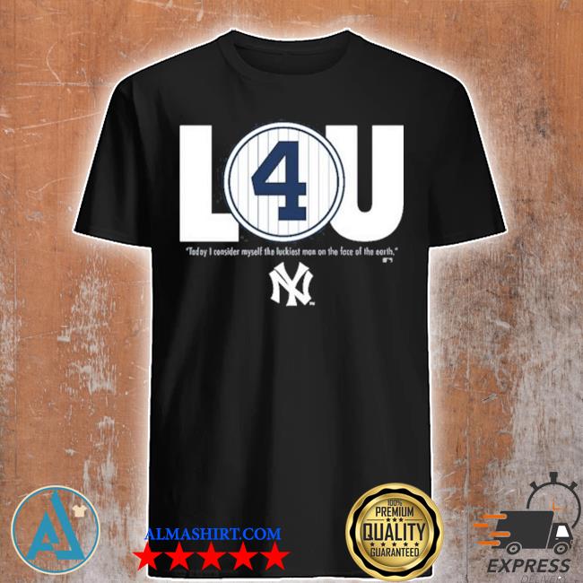 Lou gehrig new york yankees shirt